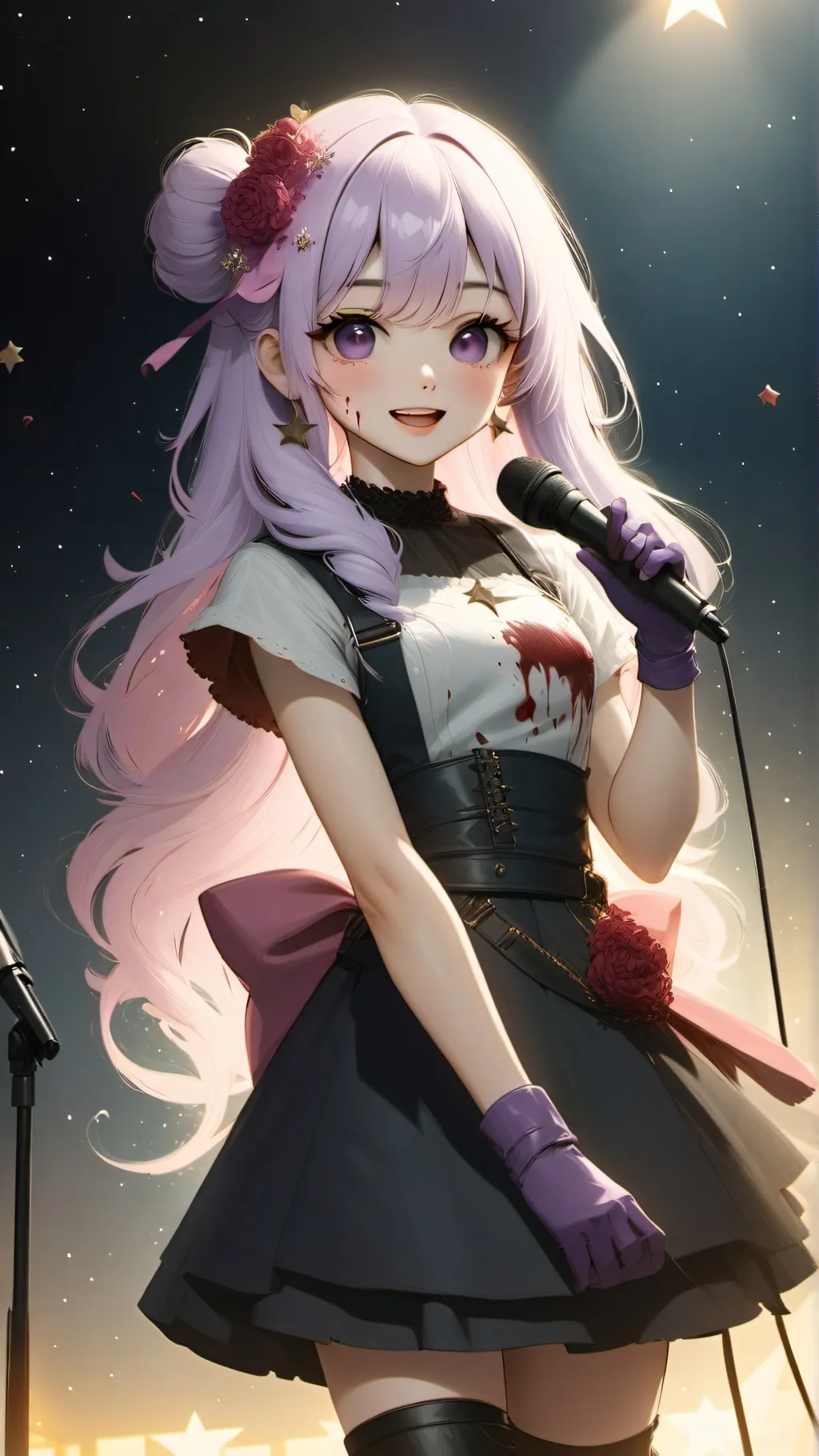 ai character: Hayame Kanikaiiけ!! background