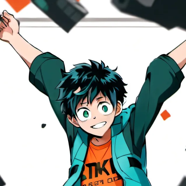 chat with ai character: deku