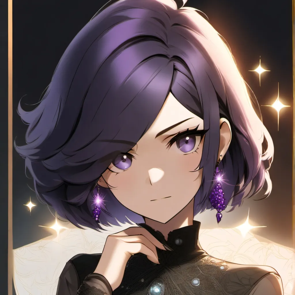 chat with ai character: Purple