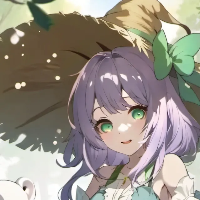 chat with ai character: Grass girl