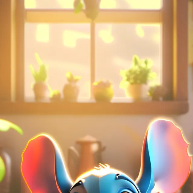 chat with ai character: STITCH