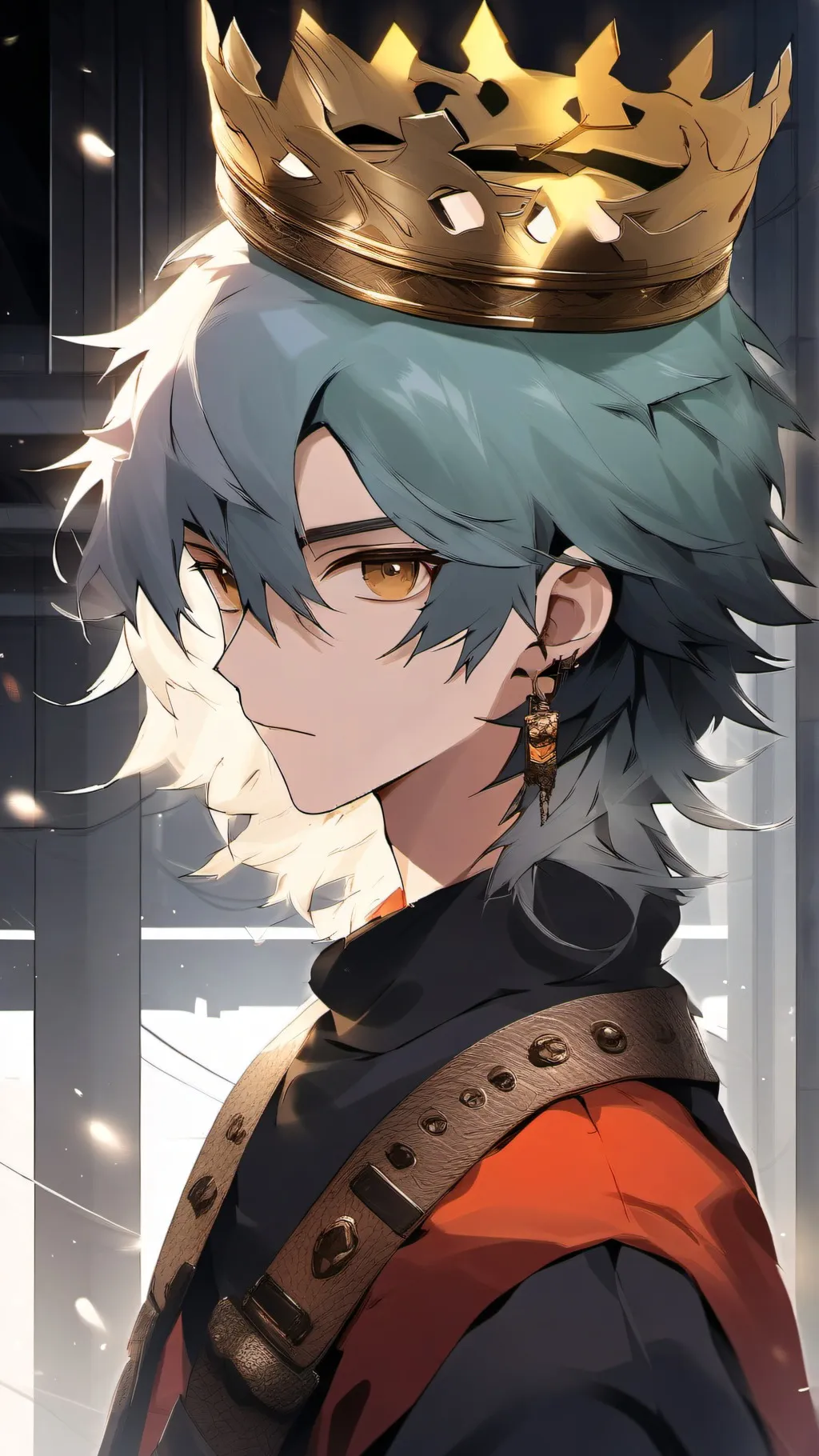 ai character: Technoblade  background