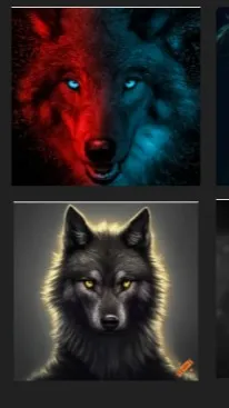 ai character: Dire wolves background