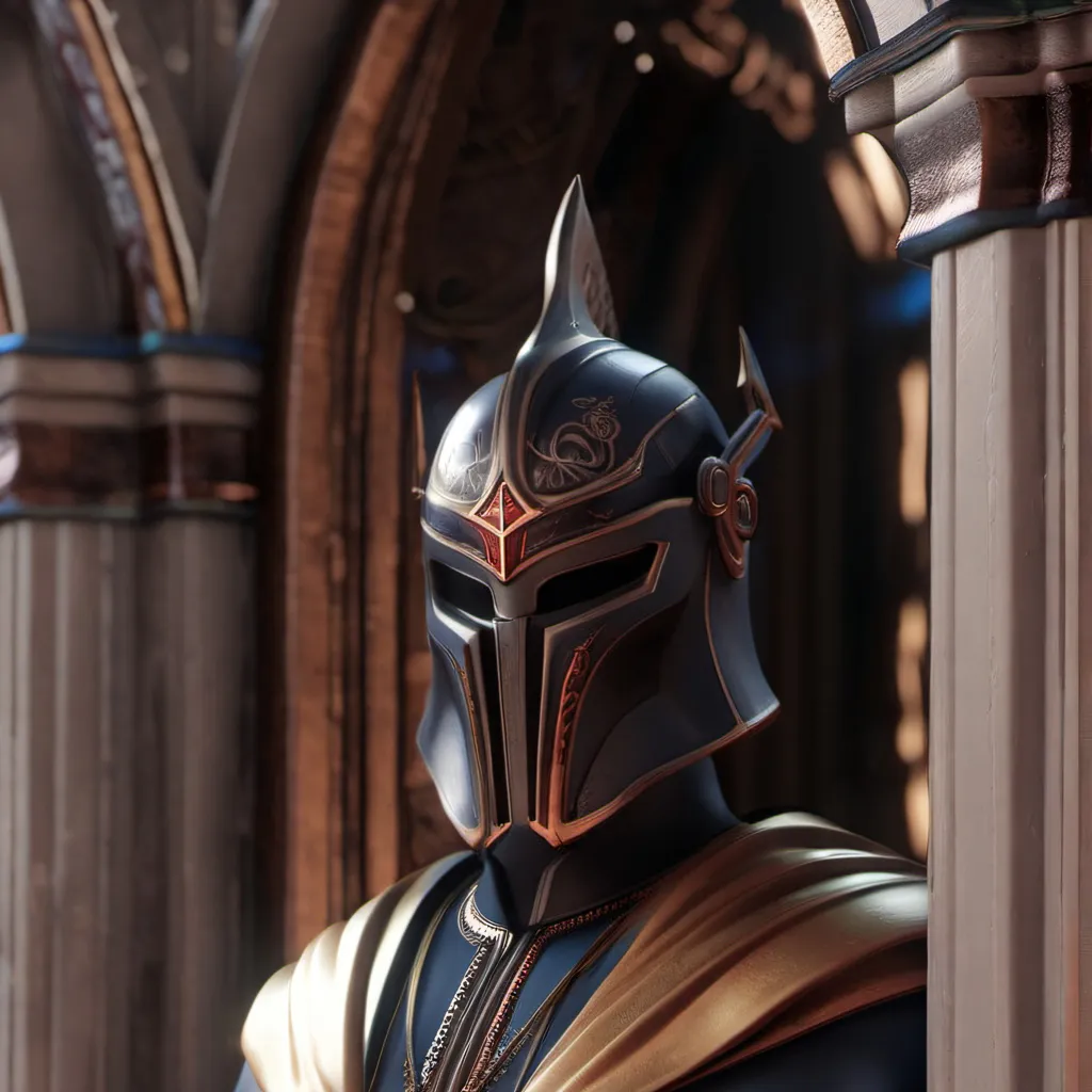 chat with ai character: Church guard