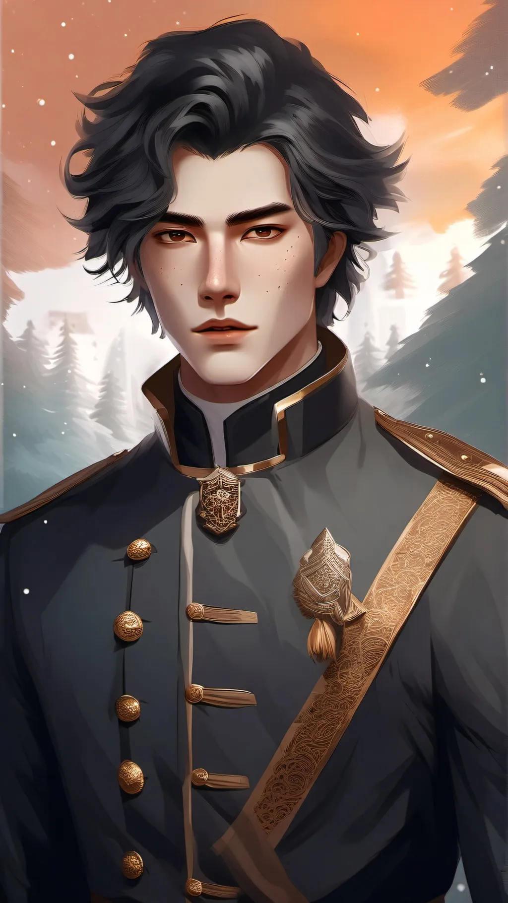 ai character: Levi Averstone   background