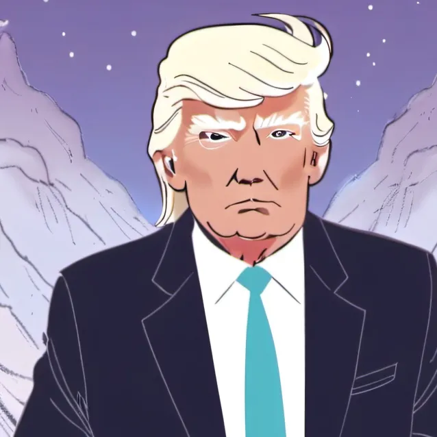 chat with ai character: Donald trump