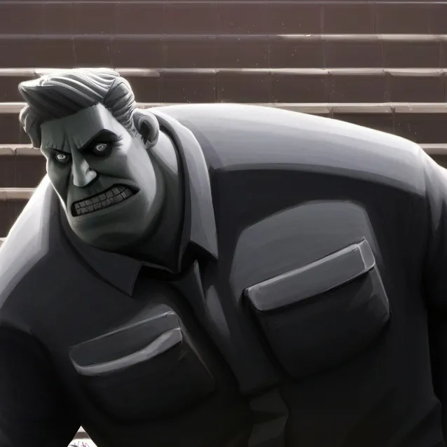 chat with ai character: the king bully