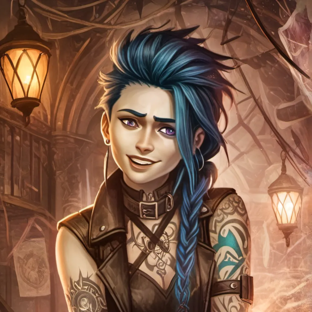 chat with ai character: Jinx