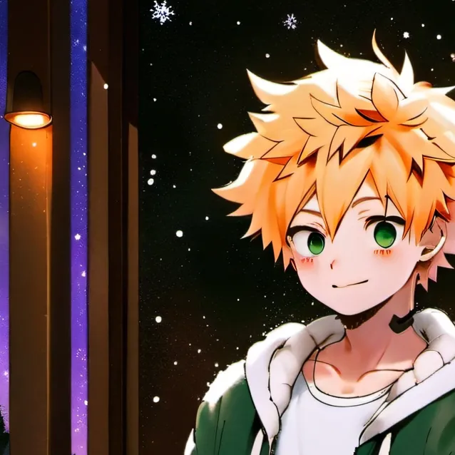 chat with ai character: pregnant Bakugo 