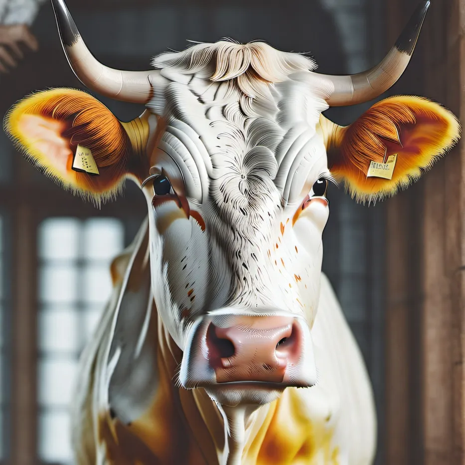 chat with ai character: cheese cow