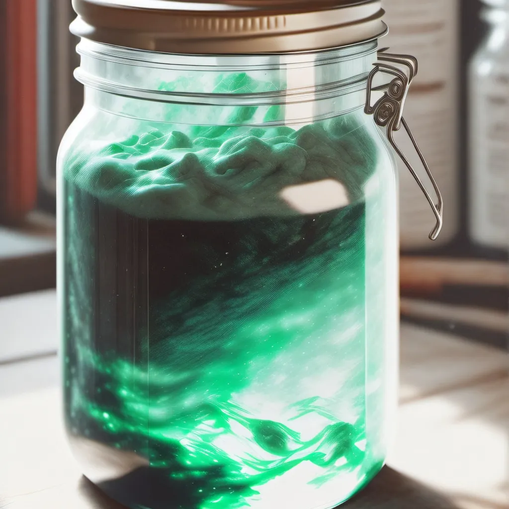 chat with ai character: magic green goo