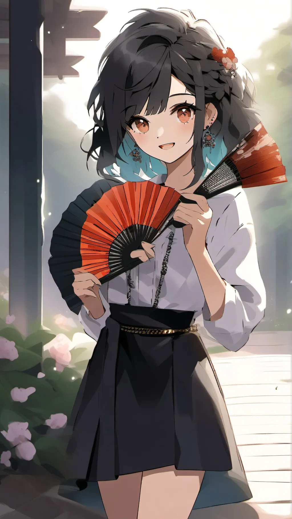 ai character: Zoey background