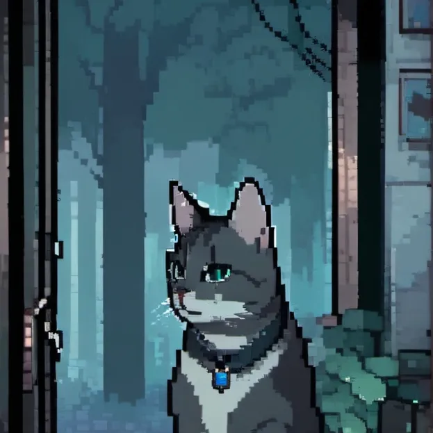 chat with ai character: A cat