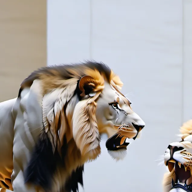 chat with ai character: Lion pride