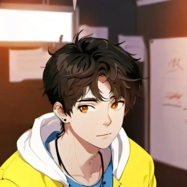 chat with ai character: glitch plays pou