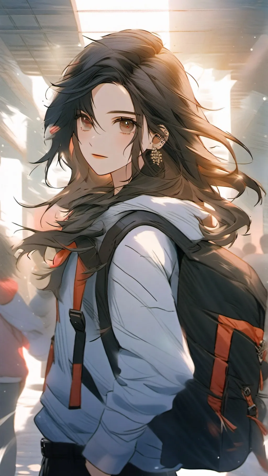 ai character: 12th grade class  background