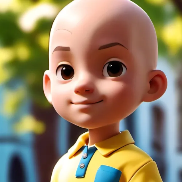 chat with ai character: CAILLOU