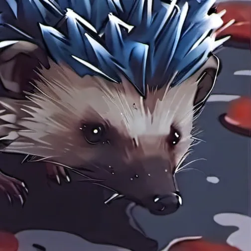 chat with ai character: blue hedgehog =D