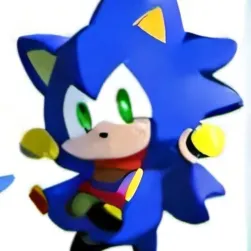 chat with ai character: sonic as a human