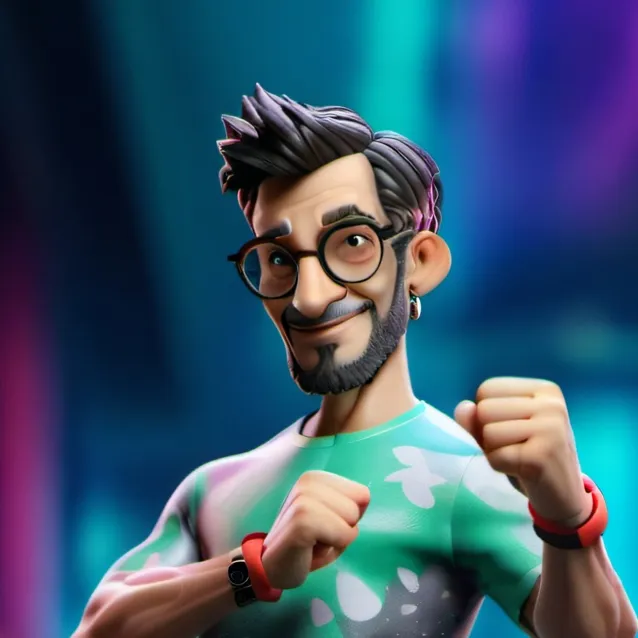 chat with ai character: Arm Circles Man