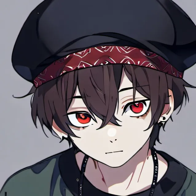 chat with ai character: Maroon AU FNF