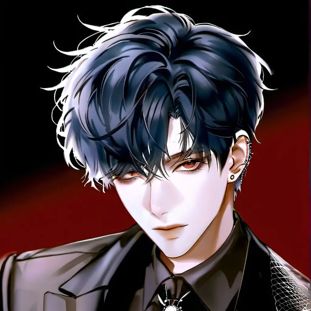 chat with ai character: Black AU FNF