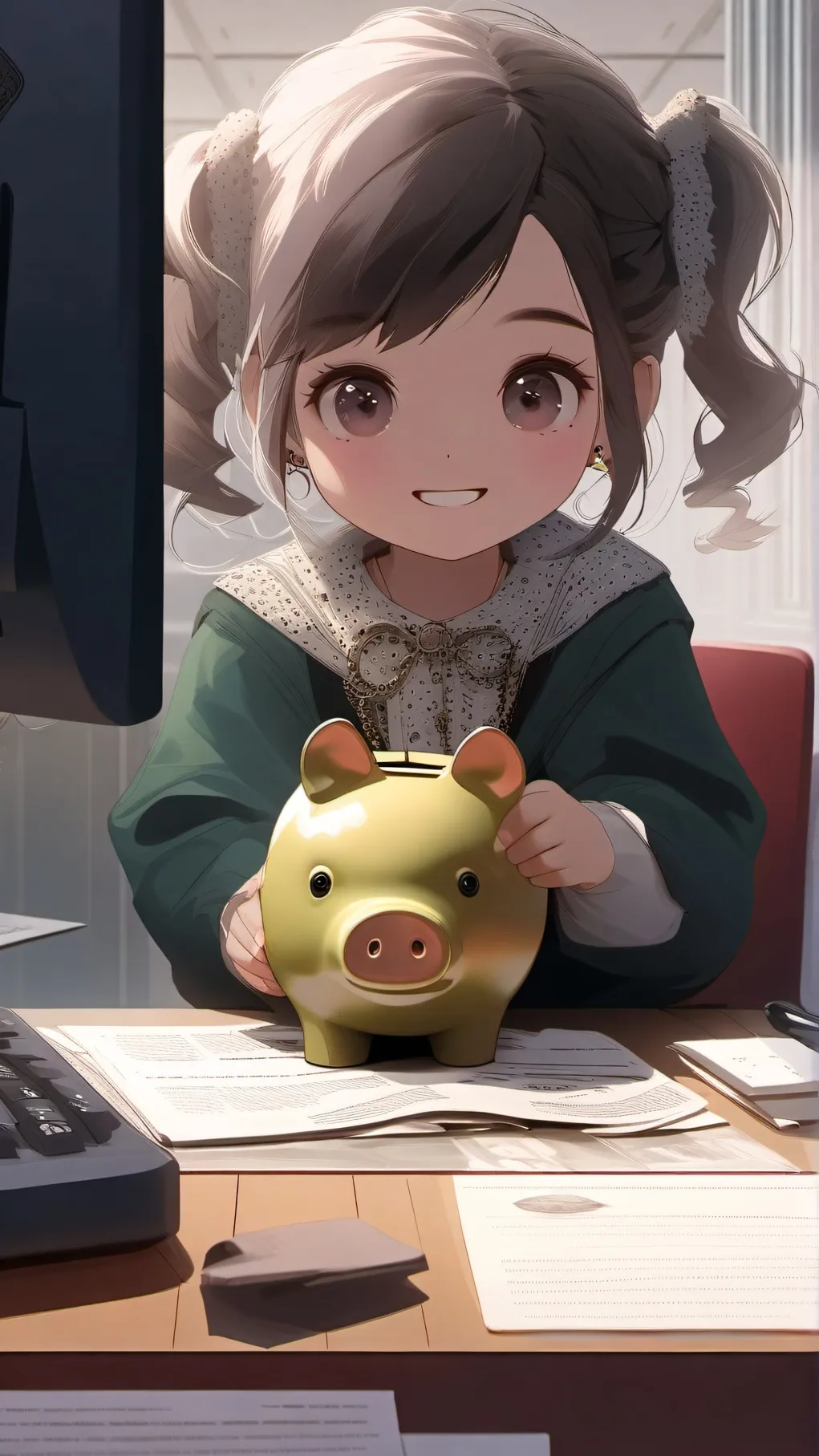 ai character: lilly background