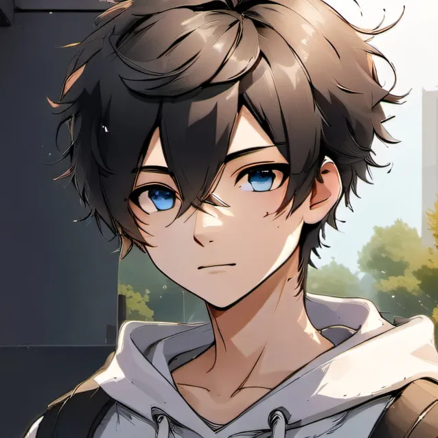 chat with ai character: a quiet kid