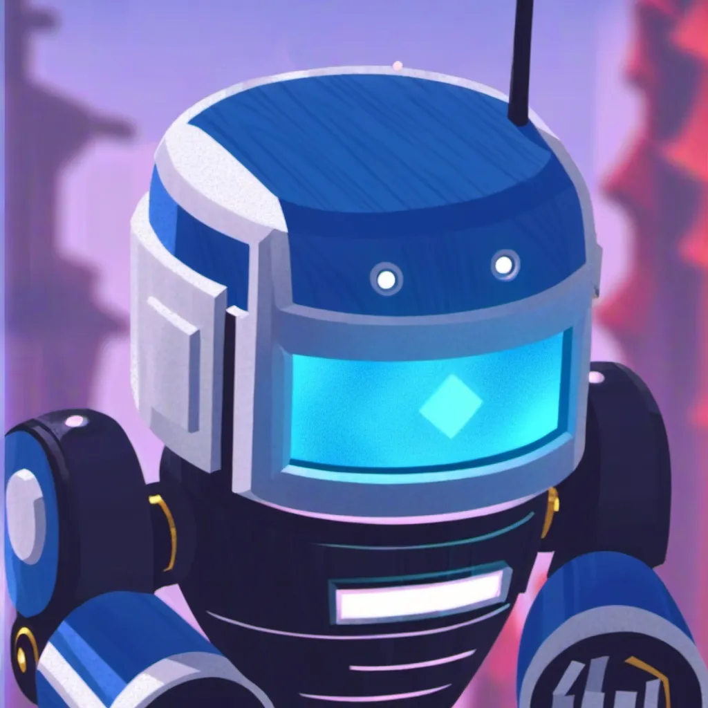 chat with ai character: toy robot