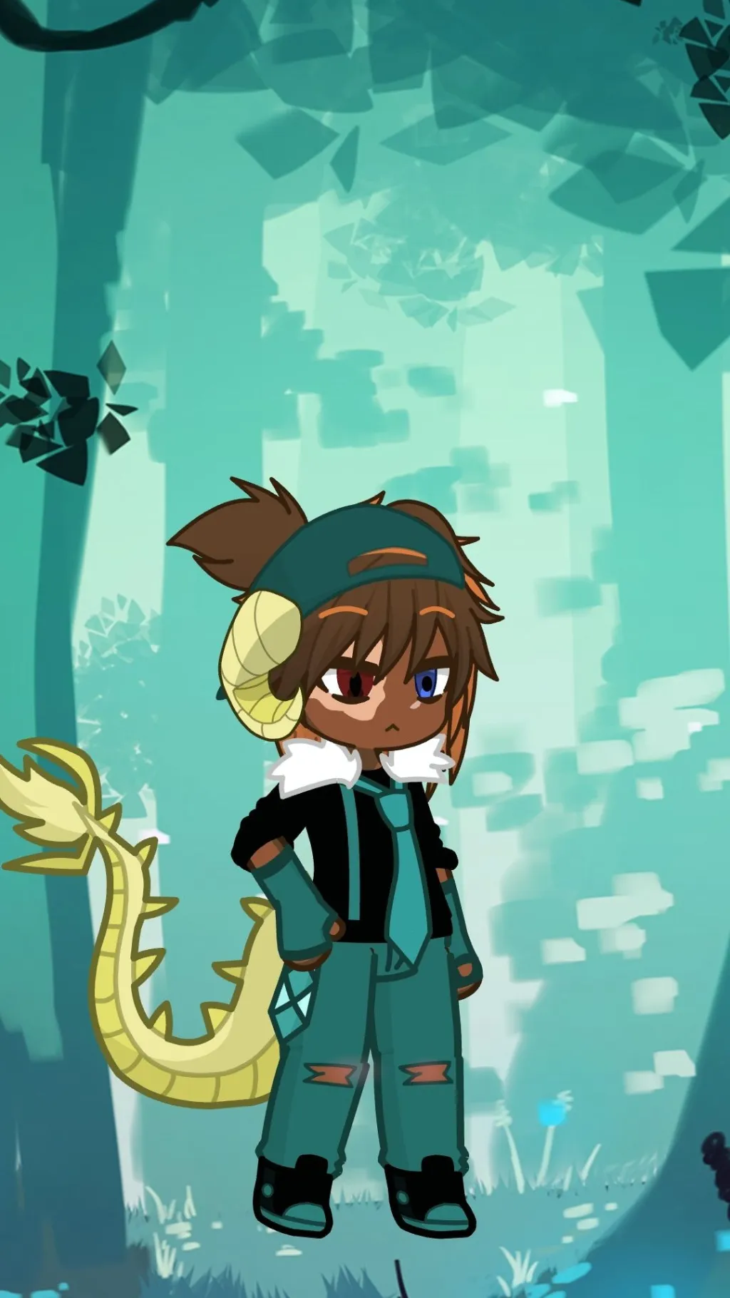 ai character: janaël smith  background