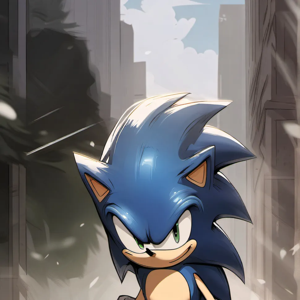 chat with ai character: Sonic