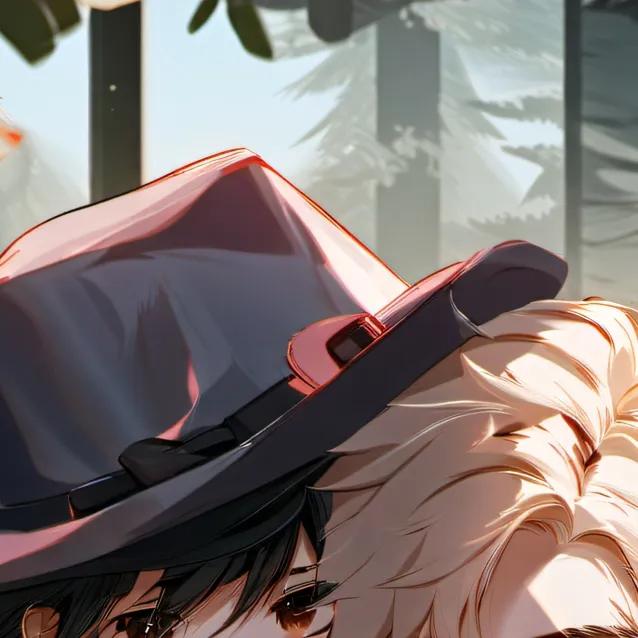 chat with ai character: Aaron and Ein 