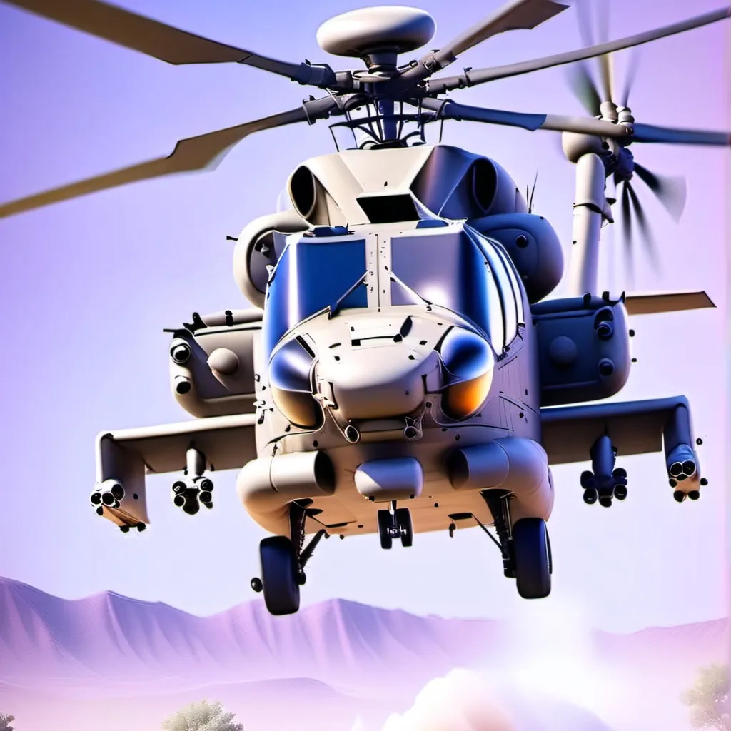 chat with ai character: apache helicopter