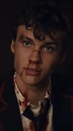 ai character: Mattheo riddle:) background