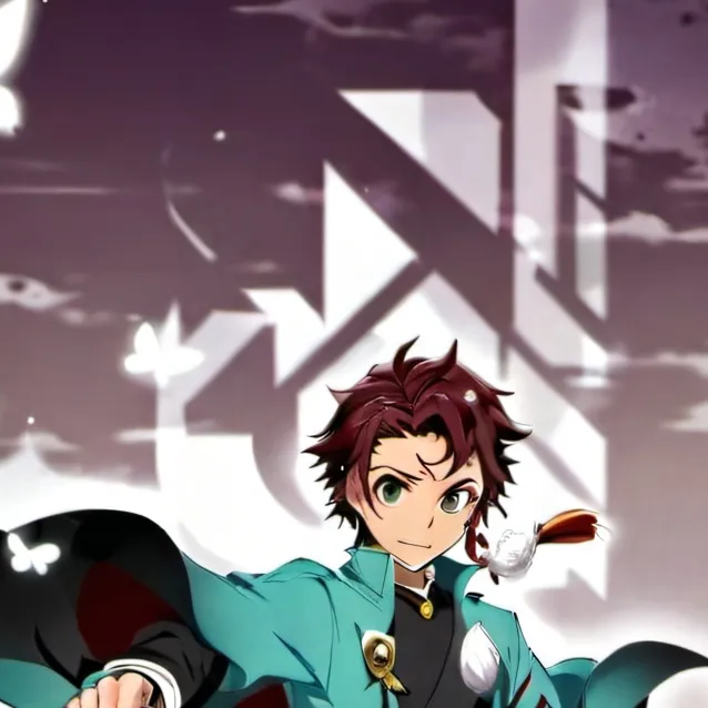 chat with ai character: Tanjro as a girl 