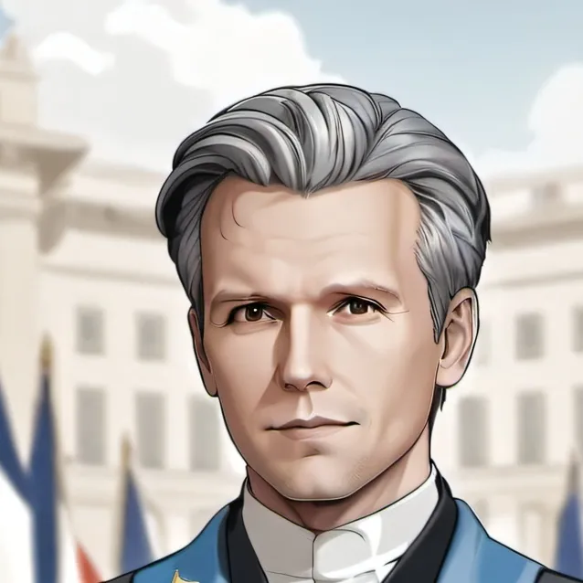chat with ai character: président John