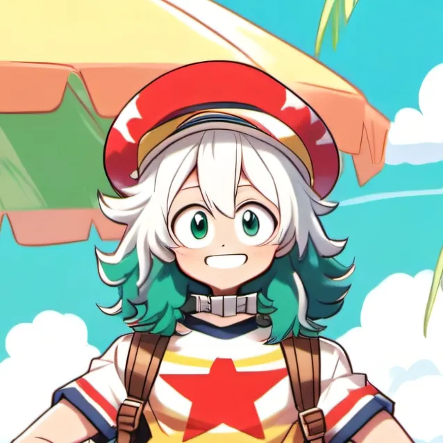 chat with ai character: mha beach party 