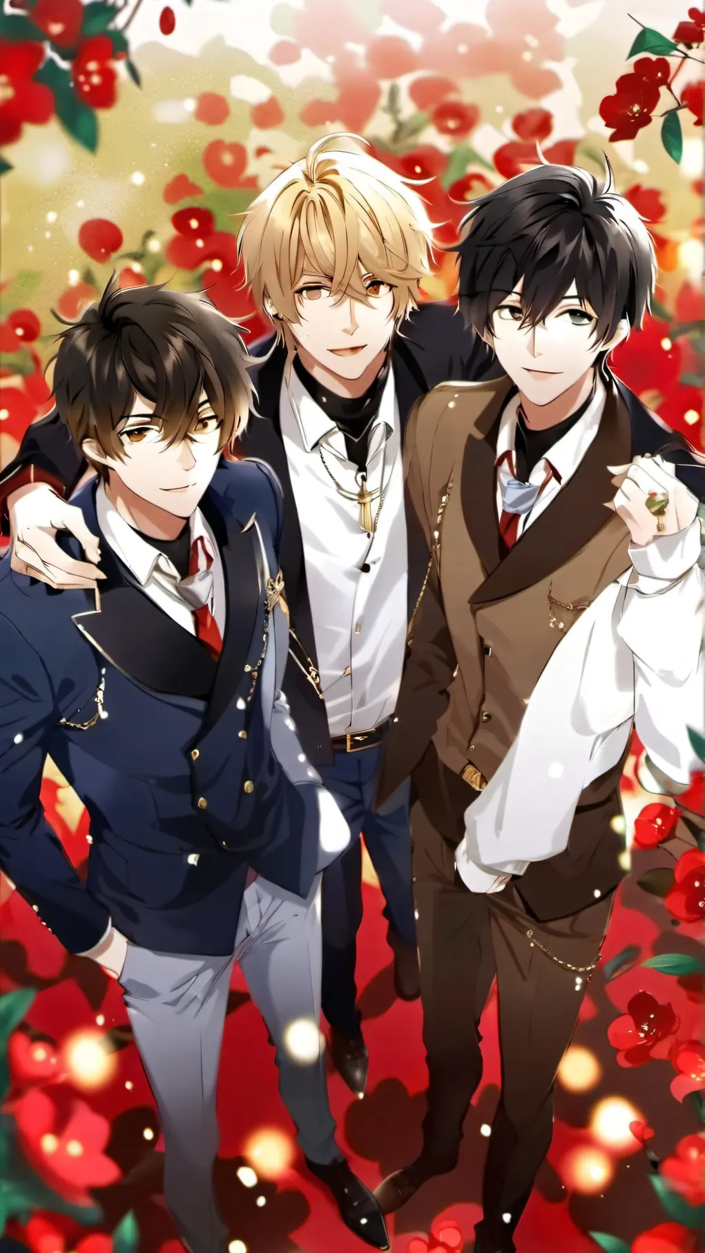 ai character: axel jake and liam background