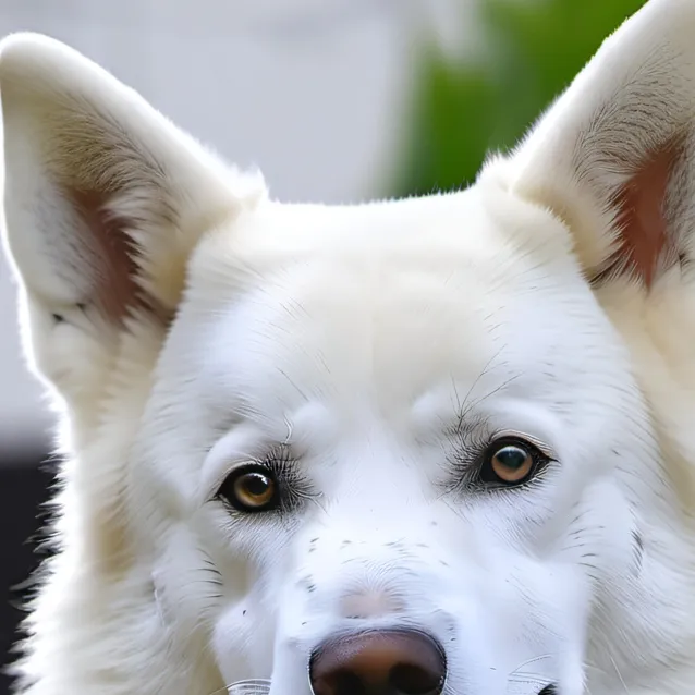 chat with ai character: White husky