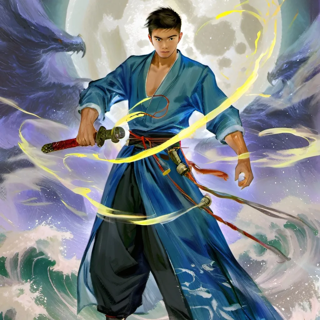 chat with ai character: Moon god/roon