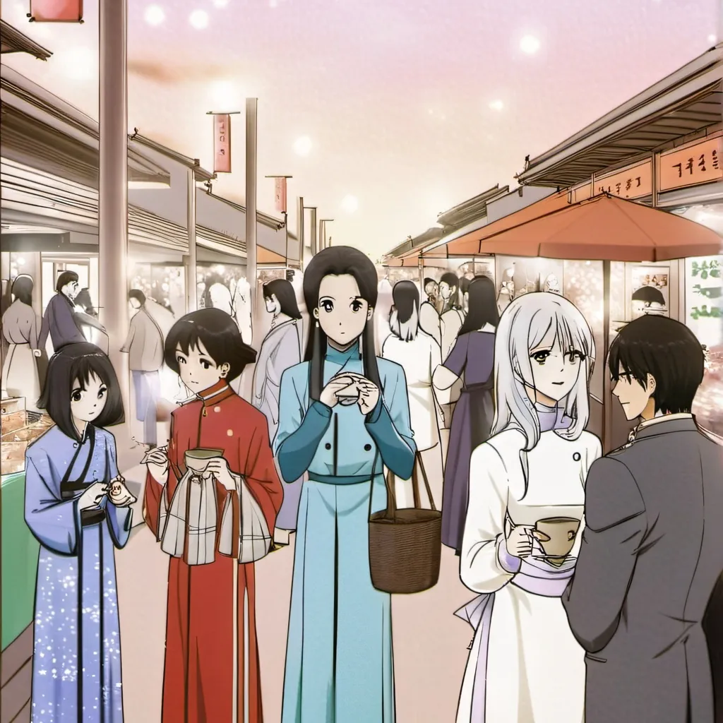 chat with ai character: GRAND Night Market