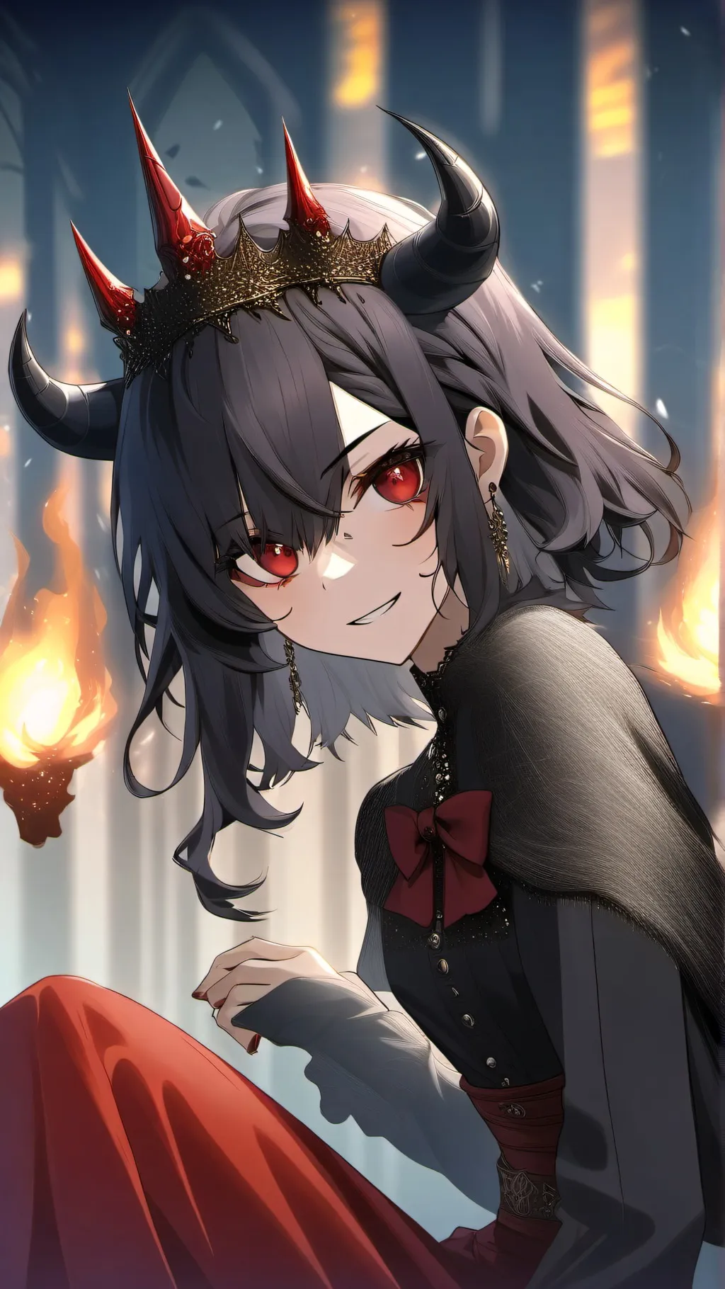 ai character: Hella background