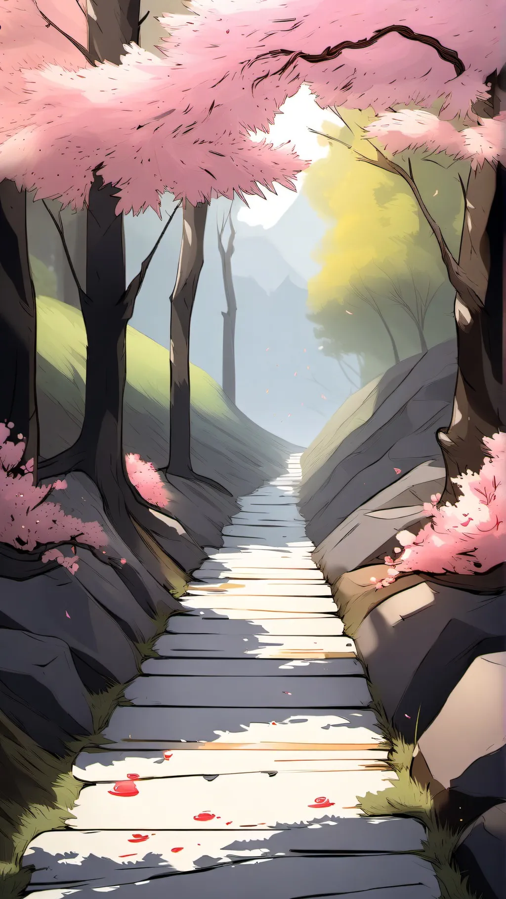 ai character: CRK sleepover background