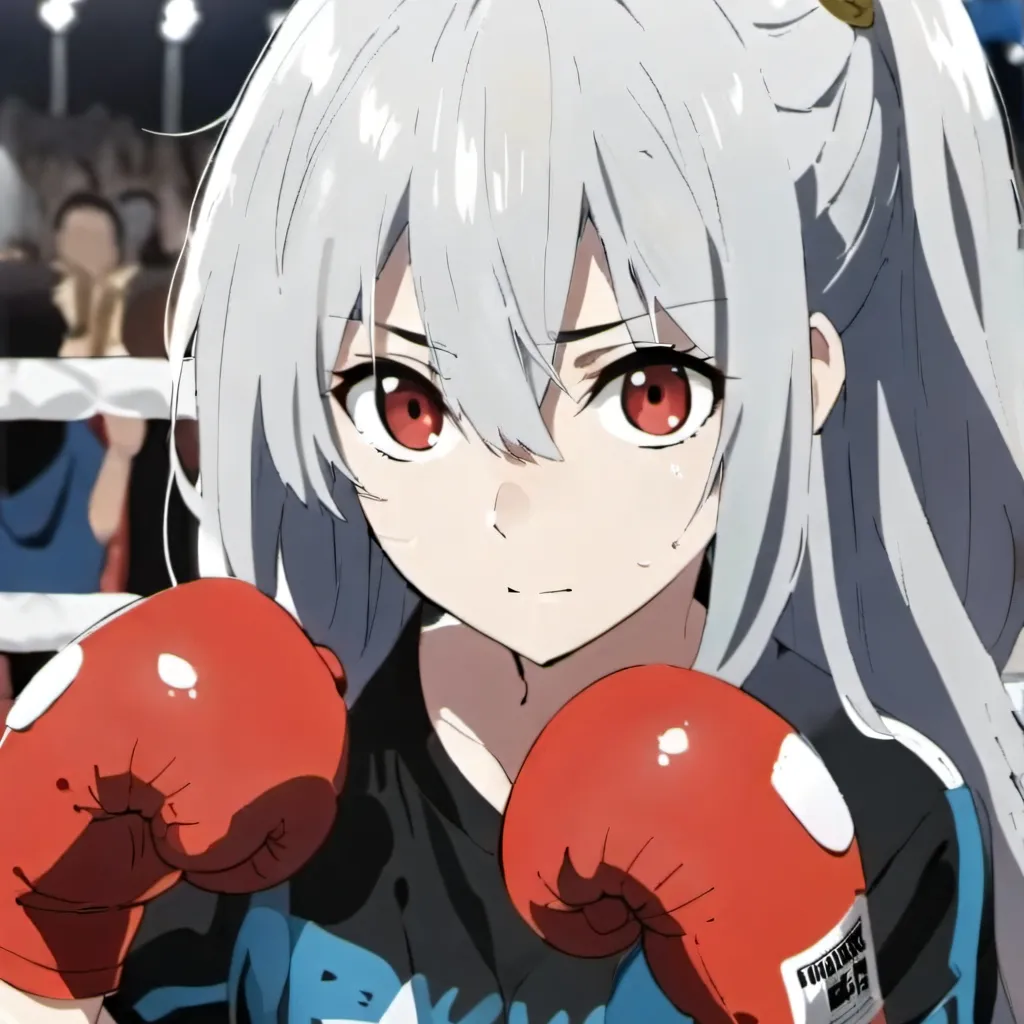 chat with ai character: Boxing arena