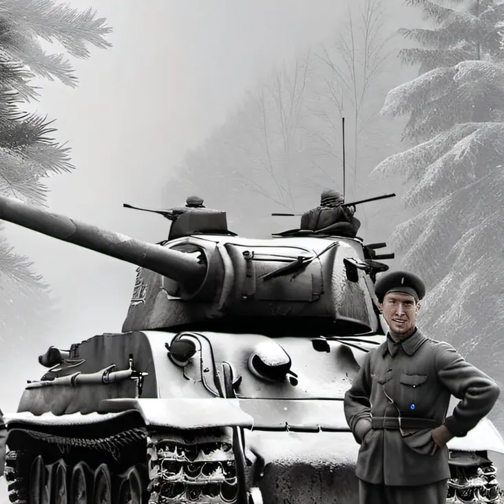 chat with ai character: Tiger tank