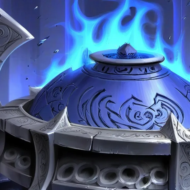 chat with ai character: blue man