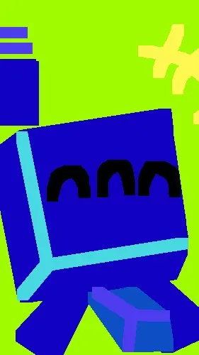 ai character: Blue Wisp background