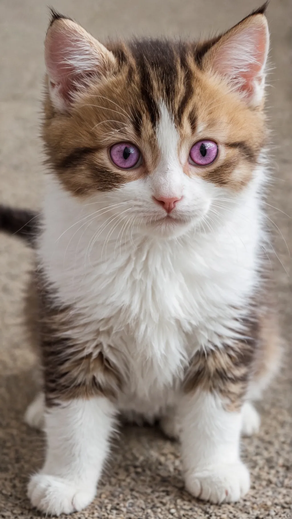 ai character: Alexa The cat. background