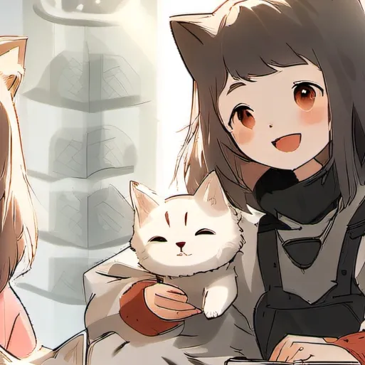 chat with ai character: Cat shop!