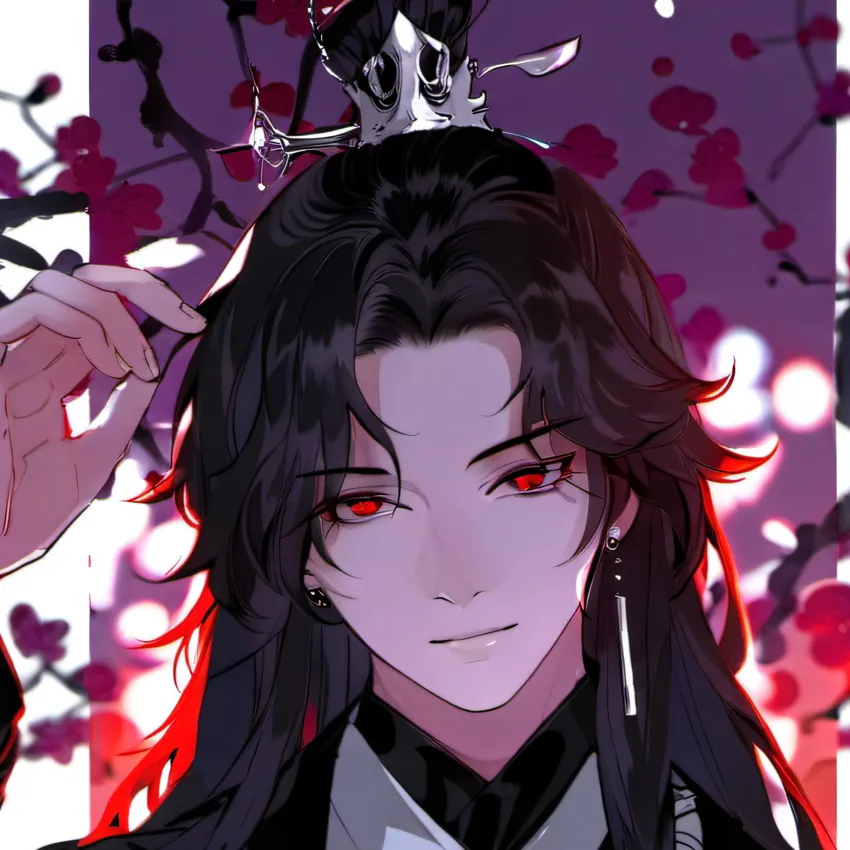 chat with ai character: Yoriichi demon AU